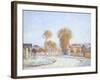 First Frost, 1876-Alfred Sisley-Framed Giclee Print