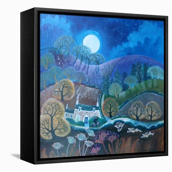 First Frost, 2017-Lisa Graa Jensen-Framed Stretched Canvas