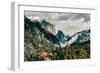 First Glance, Half Dome and El Capitan, Yosemite National Park-Vincent James-Framed Photographic Print