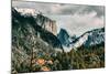 First Glance, Half Dome and El Capitan, Yosemite National Park-Vincent James-Mounted Photographic Print