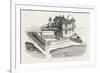 First House Erected in Quebec, Canada, 1870s-null-Framed Premium Giclee Print