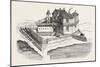 First House Erected in Quebec, Canada, 1870s-null-Mounted Giclee Print