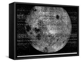 First Image of the Far Side of the Moon, from 63,500 Km (39,500 Miles)-null-Framed Stretched Canvas