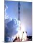 First in Europe's Galileo Satellite Navigation Program Blasts Off at the Baikonur Cosmodrome-null-Mounted Photographic Print