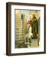 First in the Hearts of His Countrymen-null-Framed Art Print