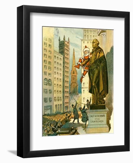 First in the Hearts of His Countrymen-null-Framed Art Print