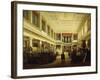 First Industrial Exhibition in Naples in Sala Tarsia in 1854-Salvatore Fergola-Framed Giclee Print