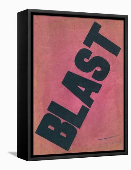 First Issue of Blast Magazine, 1914-null-Framed Stretched Canvas