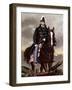 First Italian Independence War: “” Portrait of Charles Albert of Sardinia (1798-1849) (Carlo Albert-Tancredi Scarpelli-Framed Giclee Print