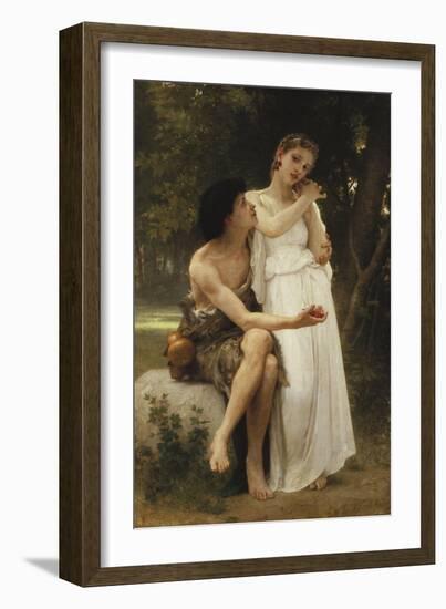 First Jewellery; Premier Bijoux, 1891-William Adolphe Bouguereau-Framed Giclee Print