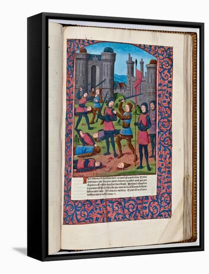 First Jewish-Roman War in Jerusalem, 70 AD-French School-Framed Stretched Canvas