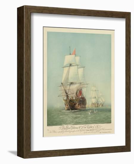 First Journey of Victory-null-Framed Art Print