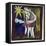 First Kiss-Leslie Xuereb-Framed Stretched Canvas