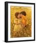 First Kiss-Lee Dubin-Framed Giclee Print