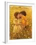 First Kiss-Lee Dubin-Framed Giclee Print