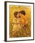 First Kiss-Lee Dubin-Framed Giclee Print