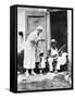 First Lady Eleanor Roosevelt Chatting with the Winn Family, of Christiansted, St Croix-null-Framed Stretched Canvas