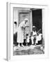 First Lady Eleanor Roosevelt Chatting with the Winn Family, of Christiansted, St Croix-null-Framed Photo