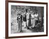 First Lady Eleanor Roosevelt Visits a Camp Tera for Unemployed Women Near Bear Mountain, NY-null-Framed Photo