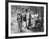 First Lady Eleanor Roosevelt Visits a Camp Tera for Unemployed Women Near Bear Mountain, NY-null-Framed Photo