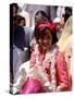 First Lady Jackie Kennedy Arriving at the Jaipur Airport During Her Tour of India-Art Rickerby-Stretched Canvas