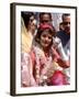 First Lady Jackie Kennedy is Welcomed at the Jaipur Airport During Her Tour of India-Art Rickerby-Framed Photographic Print