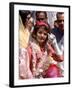 First Lady Jackie Kennedy is Welcomed at the Jaipur Airport During Her Tour of India-Art Rickerby-Framed Photographic Print