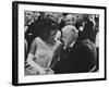 First Lady Jackie Kennedy W. Robert Frost at White House Party for Nobel Prize Winners-null-Framed Premium Photographic Print