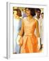 First Lady Jackie Kennedy, Walking Through Crowd in Udaipur During a Visit to India-Art Rickerby-Framed Photographic Print