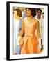 First Lady Jackie Kennedy, Walking Through Crowd in Udaipur During a Visit to India-Art Rickerby-Framed Photographic Print