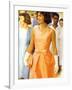 First Lady Jackie Kennedy, Walking Through Crowd in Udaipur During a Visit to India-Art Rickerby-Framed Photographic Print