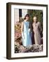 First Lady Jackie Kennedy with Indian Prime Minister Jawaharlal Nehru in Garden of His Residence-Art Rickerby-Framed Photographic Print