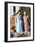 First Lady Jackie Kennedy with Indian Prime Minister Jawaharlal Nehru in Garden of His Residence-Art Rickerby-Framed Photographic Print