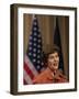 First Lady Laura Bush Speaks at Saint Rosalie School in Harvey, Louisianna Tuesday, January 9, 2007-Alex Brandon-Framed Photographic Print