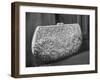 First Lady Mrs. Dwight D. Eisenhower's Inaugural Jeweled Purse Encrusted with 3,456 Pink Pearls-Nina Leen-Framed Photographic Print