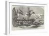 First Landing of the Royal Horse Artillery in the Bosphorus-null-Framed Giclee Print