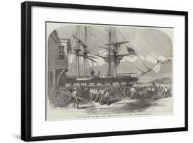 First Landing of the Royal Horse Artillery in the Bosphorus-null-Framed Giclee Print