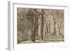 First Leaves, St. Johns, Washington, 1929 (Etching)-Childe Frederick Hassam-Framed Giclee Print