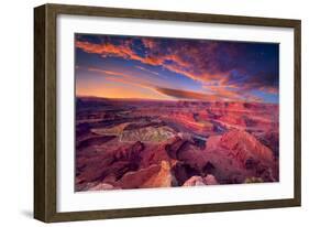 First Light at Dead Horse Canyon-Dean Fikar-Framed Photographic Print