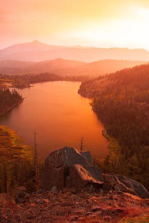 First Light at Red Lake, Carson's Pass, Sierra Nevada' Photographic Print -  Vincent James | AllPosters.com