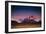 First Light Hits Cerro Torre And Mount Fitz Roy In Los Glacieres National Park, Argentina-Jay Goodrich-Framed Photographic Print