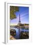 First light on Paris-Philippe Manguin-Framed Photographic Print