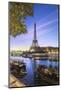 First light on Paris-Philippe Manguin-Mounted Photographic Print