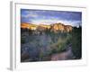 First Light on the Hills, Zion National Park, Utah, United States of America, North America-Lee Frost-Framed Photographic Print