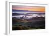 First Light on the Petaluma Hills, Sonoma County, Northern California-Vincent James-Framed Photographic Print