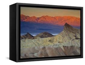 First Light on Zabriskie Point, Death Valley National Park, California, USA-Darrell Gulin-Framed Stretched Canvas