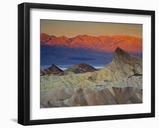 First Light on Zabriskie Point, Death Valley National Park, California, USA-Darrell Gulin-Framed Photographic Print