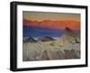 First Light on Zabriskie Point, Death Valley National Park, California, USA-Darrell Gulin-Framed Photographic Print