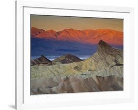 First Light on Zabriskie Point, Death Valley National Park, California, USA-Darrell Gulin-Framed Photographic Print