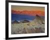 First Light on Zabriskie Point, Death Valley National Park, California, USA-Darrell Gulin-Framed Photographic Print